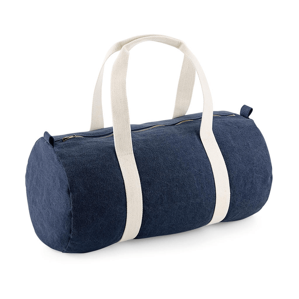 Bag Base | Denim-Barrel-Tasche